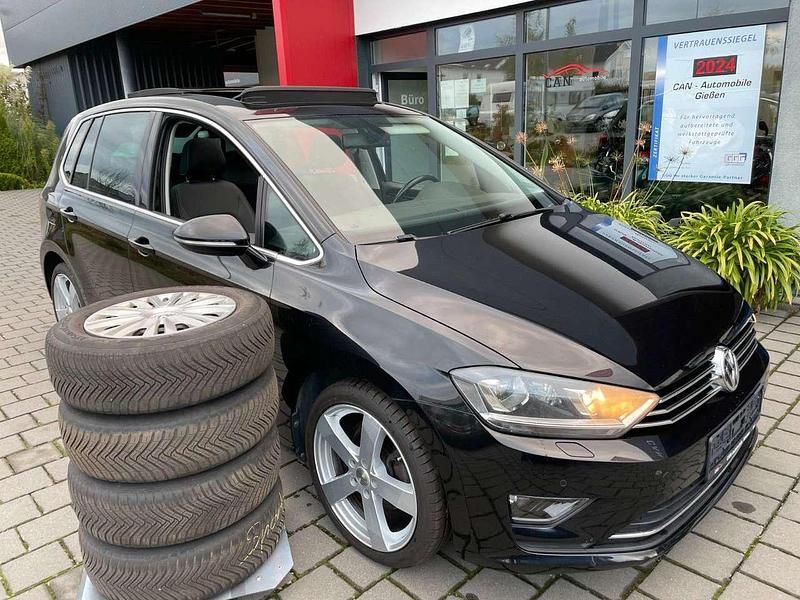 Schwarz Gebraucht 2014 VW Golf Sportsvan Highline Van / Kleinbus | 14.999 € (Fairer Preis) - Bild 1/4