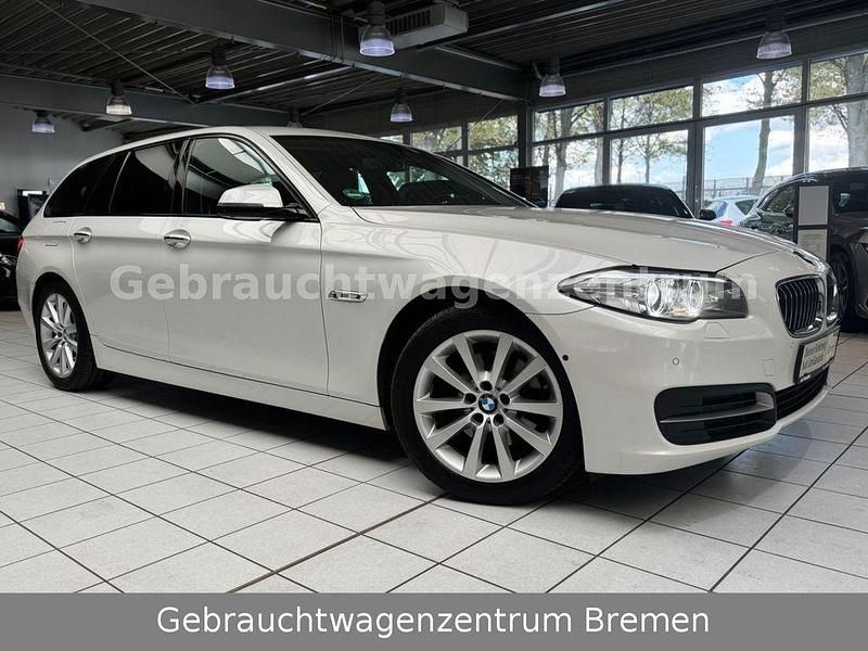 Weiß Gebraucht 2014 BMW 520 Performance Kombi | 15.990 € (Fairer Preis) - Bild 1/4