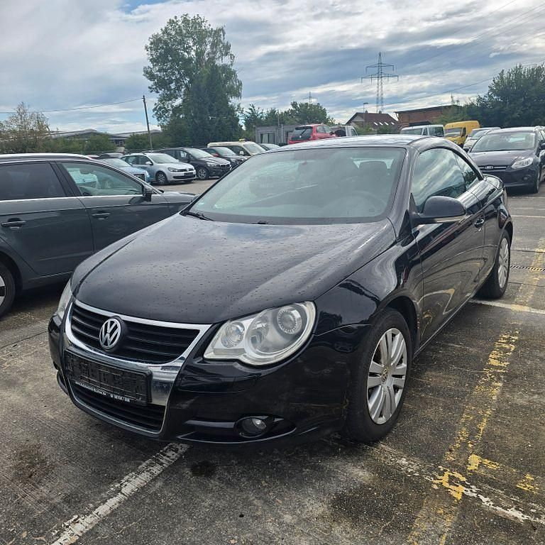 Schwarz Gebraucht 2008 VW Eos Cabrio | 2.500 € (Superpreis) - Bild 1/4