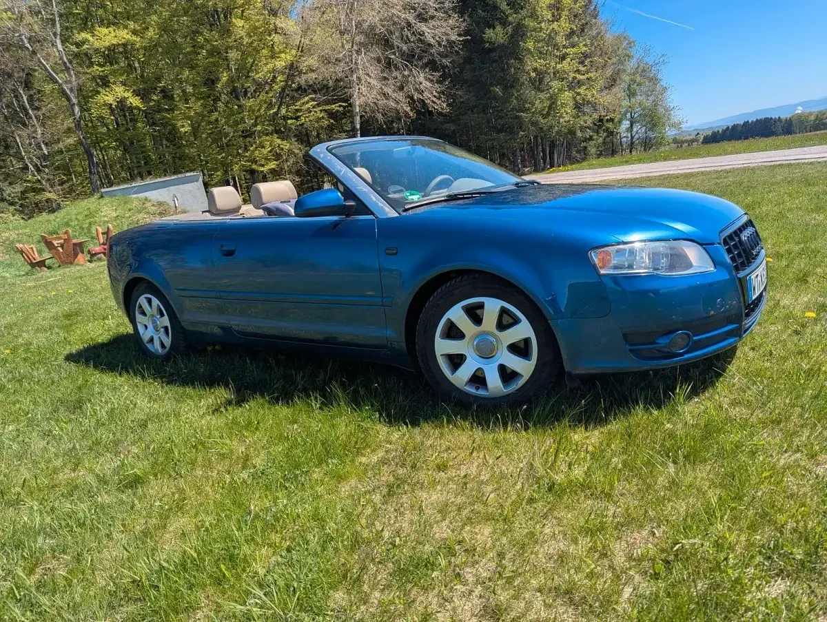 Gebraucht Audi A4 Cabriolet 163 PS (119 kW) 2006 Blau Cabrio