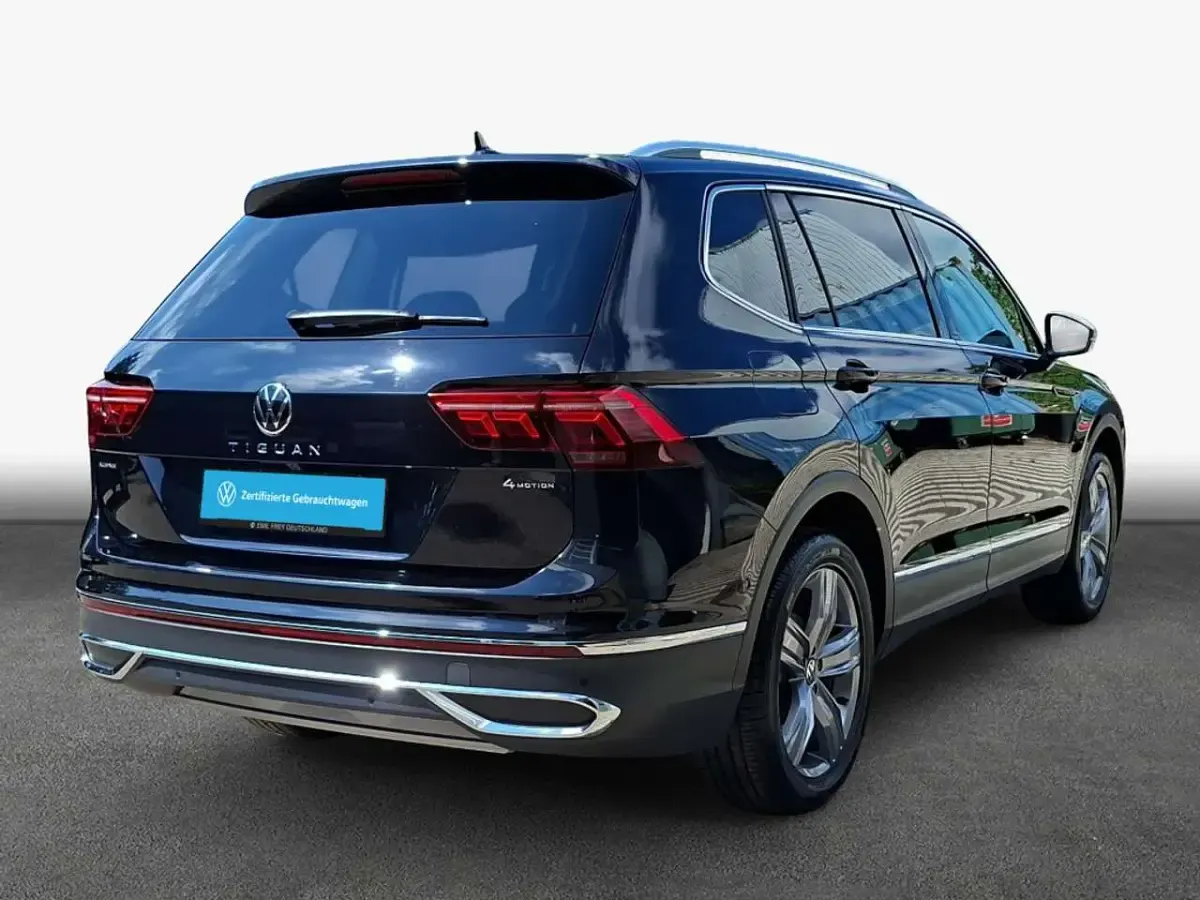 Gebraucht VW Tiguan Allspace Elegance 190 PS (139 kW) 2024 Schwarz SUV