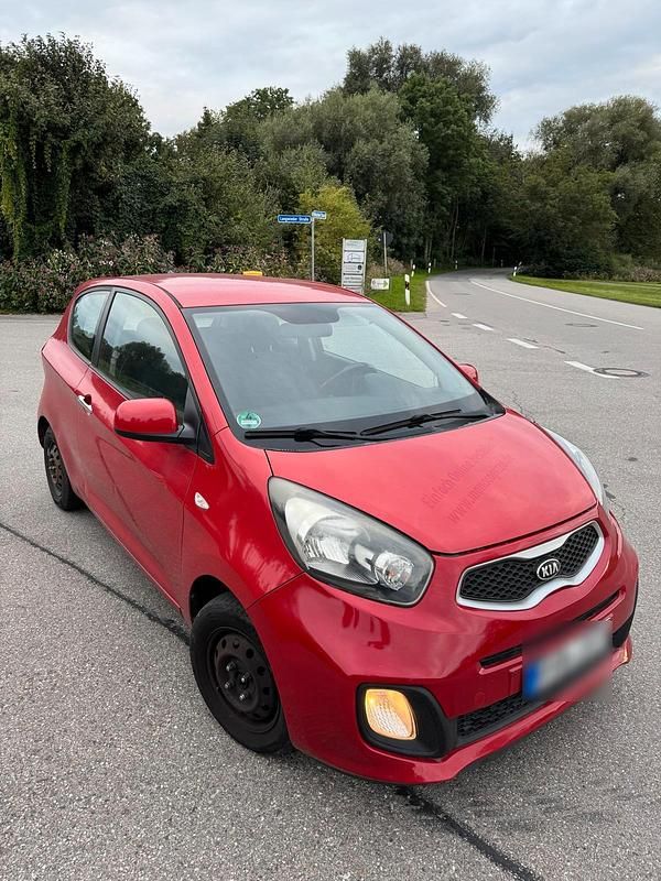 Gebraucht Kia Picanto 69 PS (50 kW) 2014 Rot Kleinwagen
