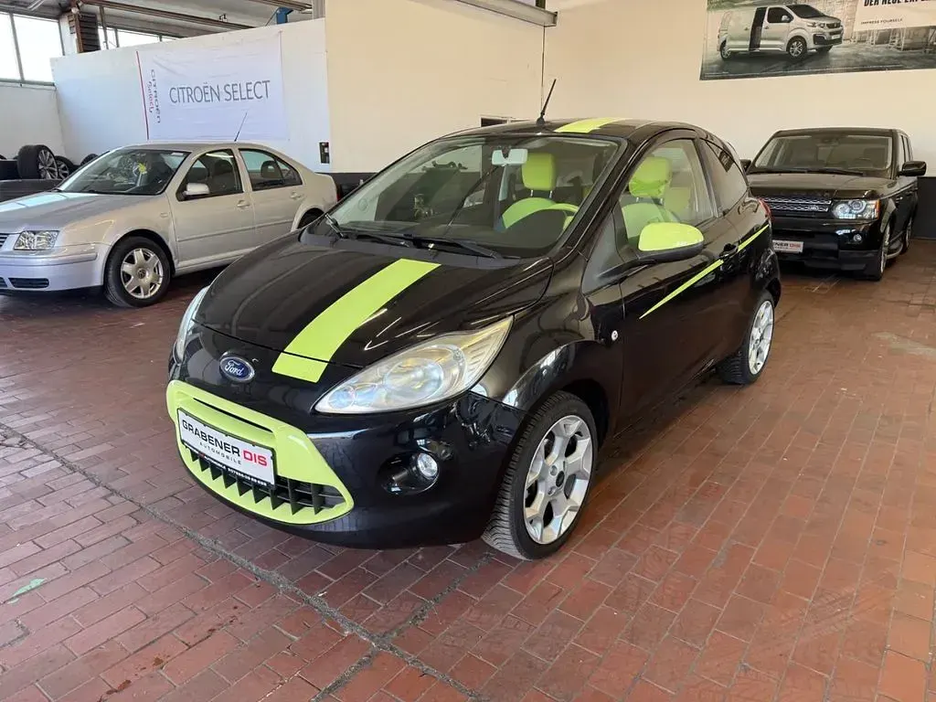Gebraucht Ford Ka Titanium 69 PS (50 kW) 2011 Schwarz Kleinwagen