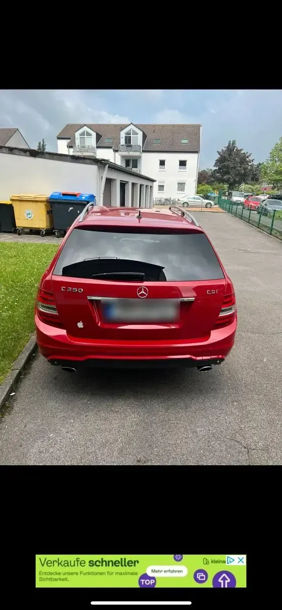 Gebraucht Mercedes C350 Avantgarde 265 PS (194 kW) 2012 Rot Kombi
