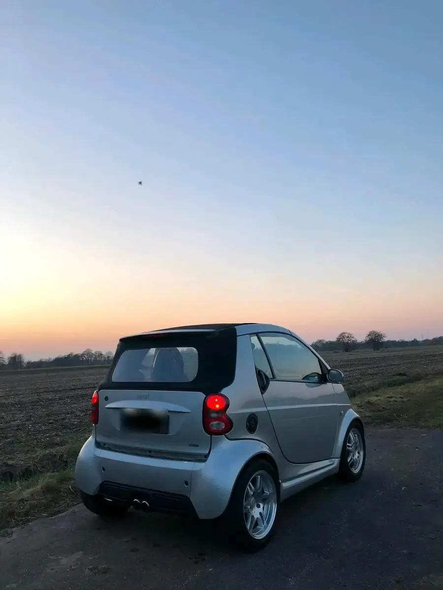 Gebraucht Smart ForTwo Cabrio Brabus 75 PS (55 kW) 2005 Silber Cabrio