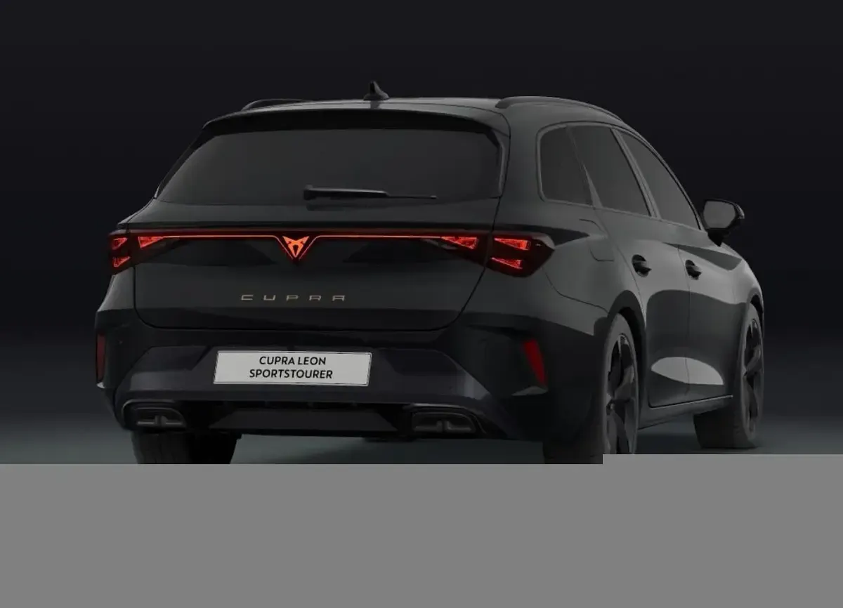 Neu Cupra Leon 150 PS (110 kW) 2025 Midnight schwarz metallic