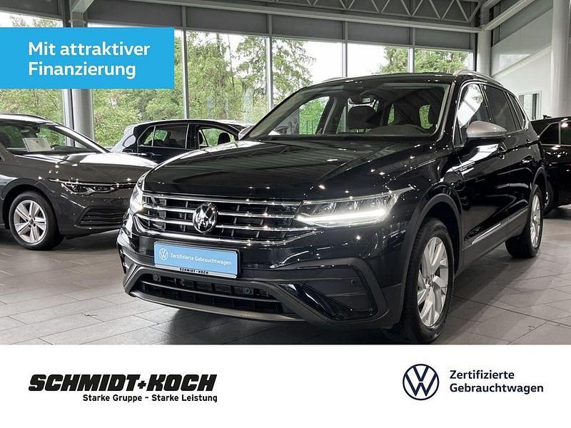 Schwarz Gebraucht 2024 VW Tiguan Allspace Life SUV | 35.990 € (Guter Preis) - Bild 1/4
