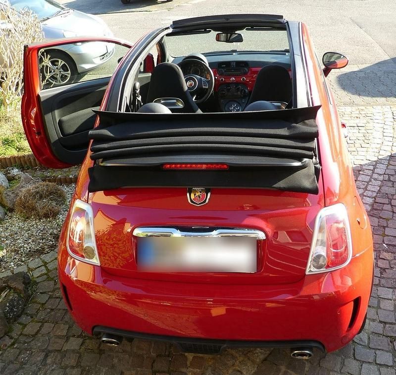 Gebraucht Abarth 500C 140 PS (102 kW) 2012 Rot Cabrio