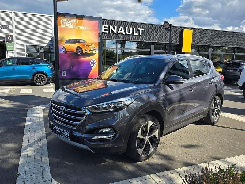 Thunder grey / met Gebraucht 2017 Hyundai Tucson Style SUV | 17.990 € (Fairer Preis) - Bild 1/4