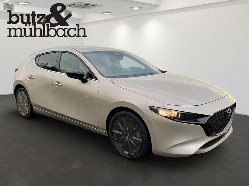 Neu Mazda 3 Homura-Line 140 PS (102 kW) 2026 Platinum quartz metallic Limousine