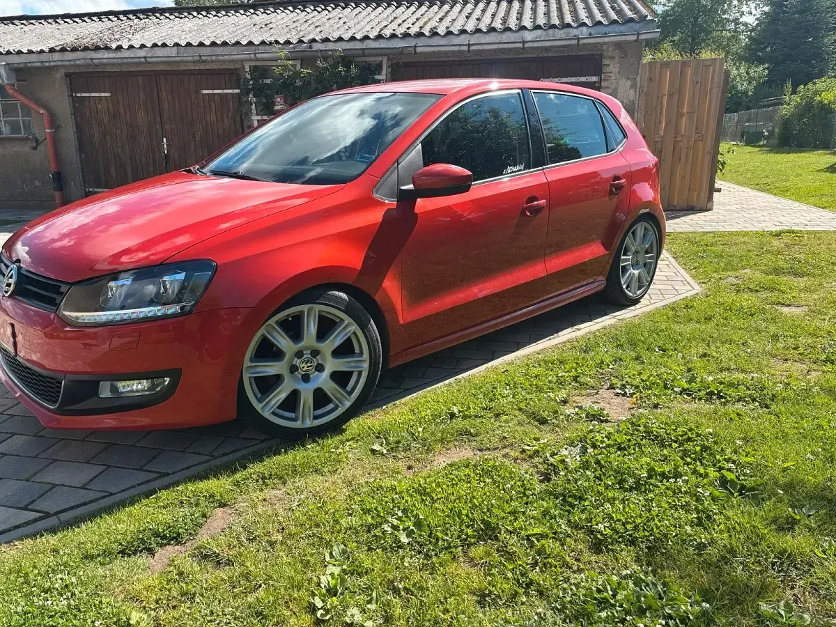 Gebraucht VW Polo 86 PS (63 kW) 2009 Orange Kleinwagen