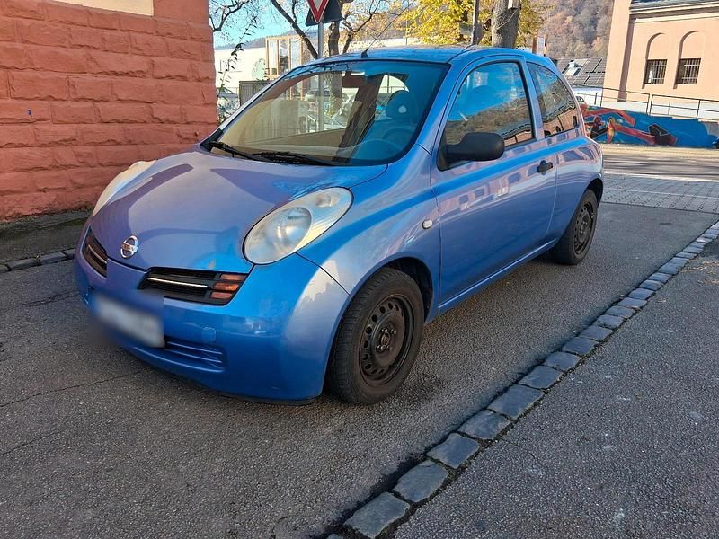 Blau Gebraucht 2003 Nissan Micra Kleinwagen | 600 € (Superpreis) - Bild 1/4