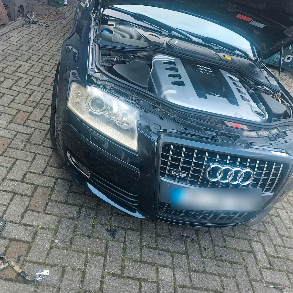 Gebraucht Audi A8L 329 PS (241 kW) 2008 Blau Limousine