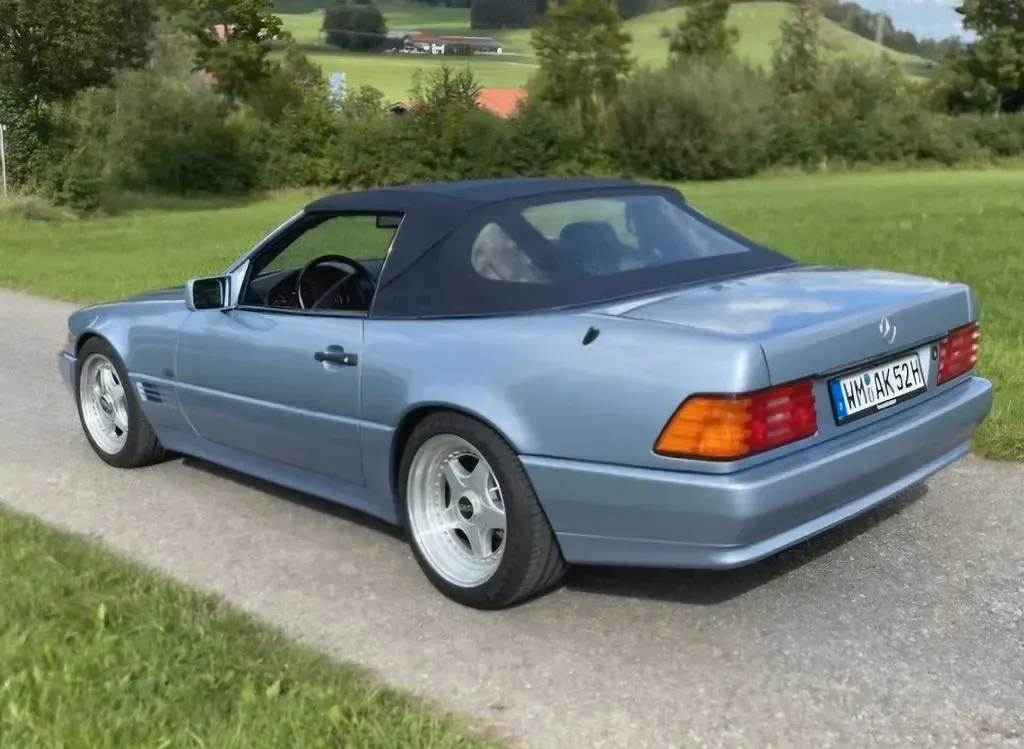 Gebraucht Mercedes SL300 231 PS (169 kW) 1992 Blau Cabrio