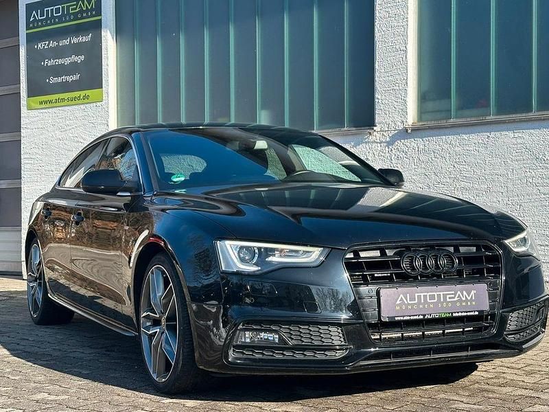 Gebraucht Audi A5 Sportback S-Line 245 PS (180 kW) 2015 Schwarz Kleinwagen