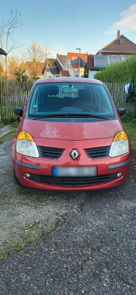 Gebraucht Renault Modus 75 PS (55 kW) 2004 Rot Van / Kleinbus