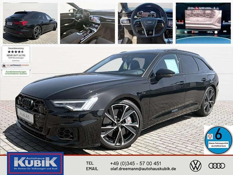 Mythosschwarz metallic Gebraucht 2023 Audi A6 Kombi | 74.850 € - Bild 1/4