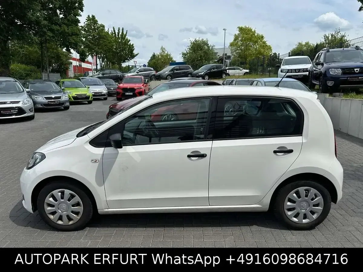 Gebraucht Skoda Citigo Active 60 PS (44 kW) 2019 Weiß Kleinwagen