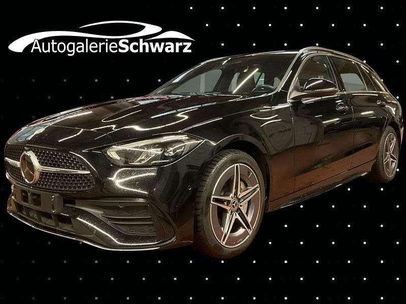 Amg schwarz Gebraucht 2022 Mercedes C300e AMG Kombi | 35.490 € (Fairer Preis) - Bild 1/3