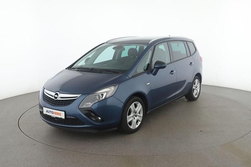 Blau Gebraucht 2017 Opel Zafira Tourer Edition Van / Kleinbus | 12.520 € (Fairer Preis) - Bild 1/3