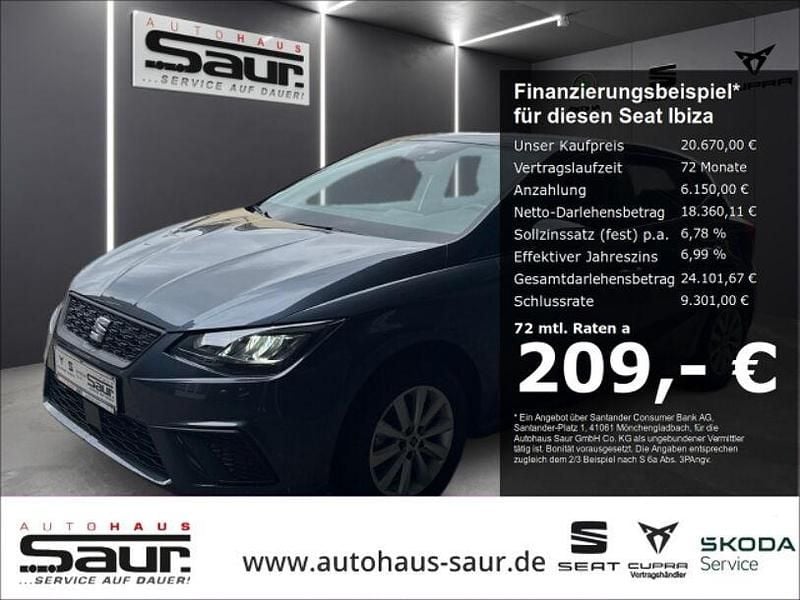 Grau Gebraucht 2024 Seat Ibiza Style Limousine | 20.670 € (Fairer Preis) - Bild 1/4