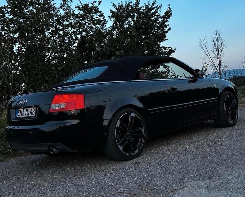 Schwarz Gebraucht 2007 Audi A4 Cabriolet S-Line Cabrio | 3.500 € (Superpreis) - Bild 1/4