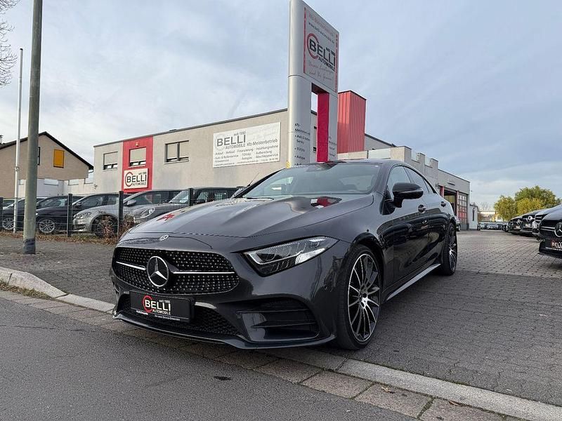 Grau Gebraucht 2019 Mercedes CLS220 AMG line Limousine | 37.950 € (Fairer Preis) - Bild 1/4