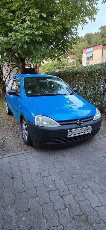 Blau Gebraucht 2001 Opel Corsa Comfort Limousine | 700 € (Guter Preis) - Bild 1/4