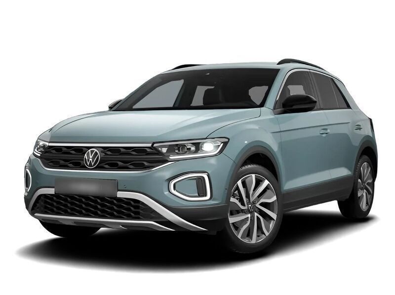 Blau Neu 2025 VW T-Roc Goal SUV | 45.649 € (Teuer) - Bild 1/4