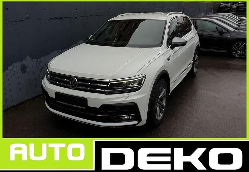 Weiß Gebraucht 2021 VW Tiguan Allspace R-line SUV | 24.970 € (Guter Preis) - Bild 1/4