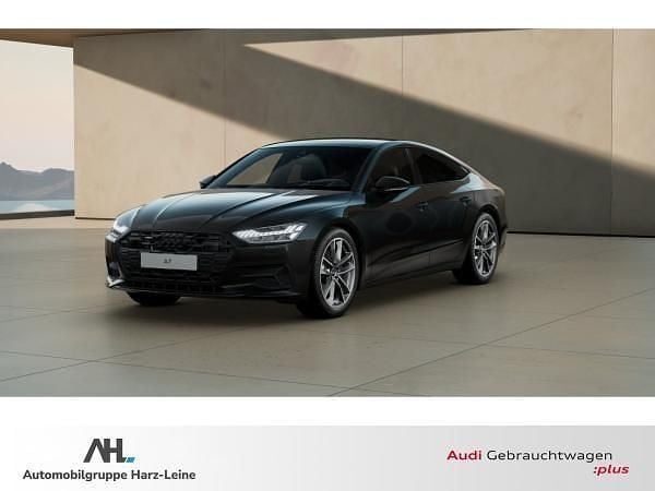Schwarz (mythosschwarz ) Gebraucht 2025 Audi A7 Business Limousine | 60.360 € (Guter Preis) - Bild 1/2