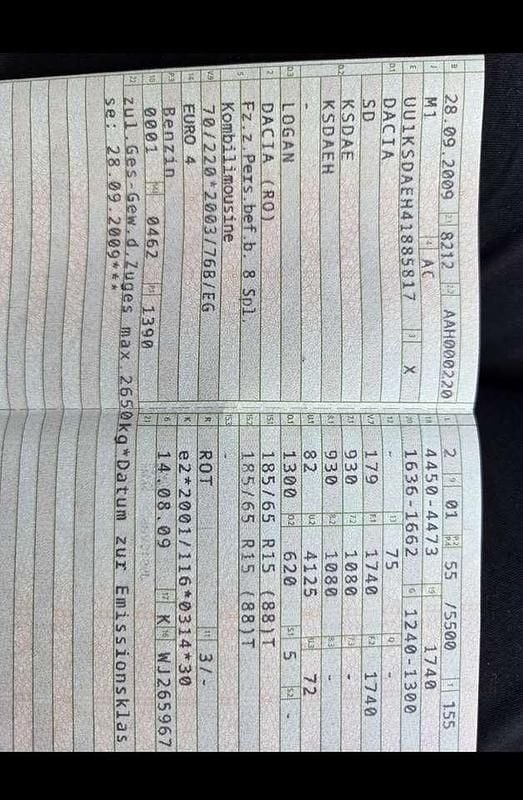 Gebraucht Dacia Logan 75 PS (55 kW) 2009 Limousine