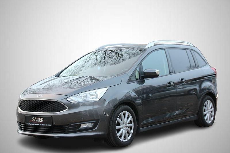 Grau Gebraucht 2017 Ford Grand C-Max Business Edition Van / Kleinbus | 9.900 € (Fairer Preis) - Bild 1/4