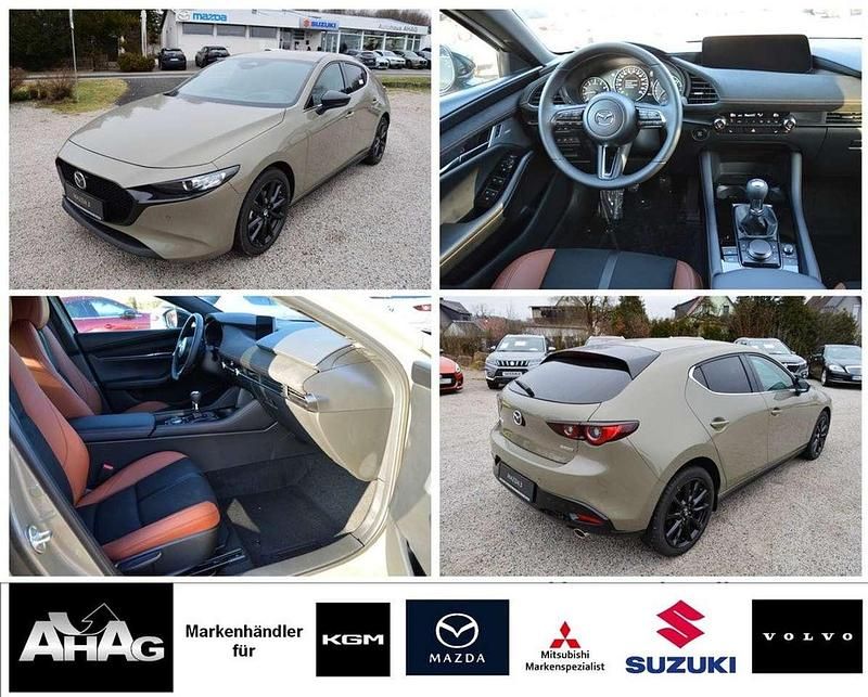 Neu Mazda 3 Nagisa 140 PS (102 kW) 2026 Zircon sand Limousine