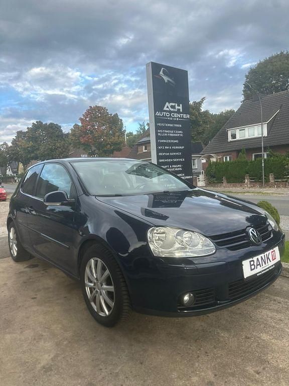 Blau Gebraucht 2008 VW Golf V United Limousine | 4.999 € (Fairer Preis) - Bild 1/4