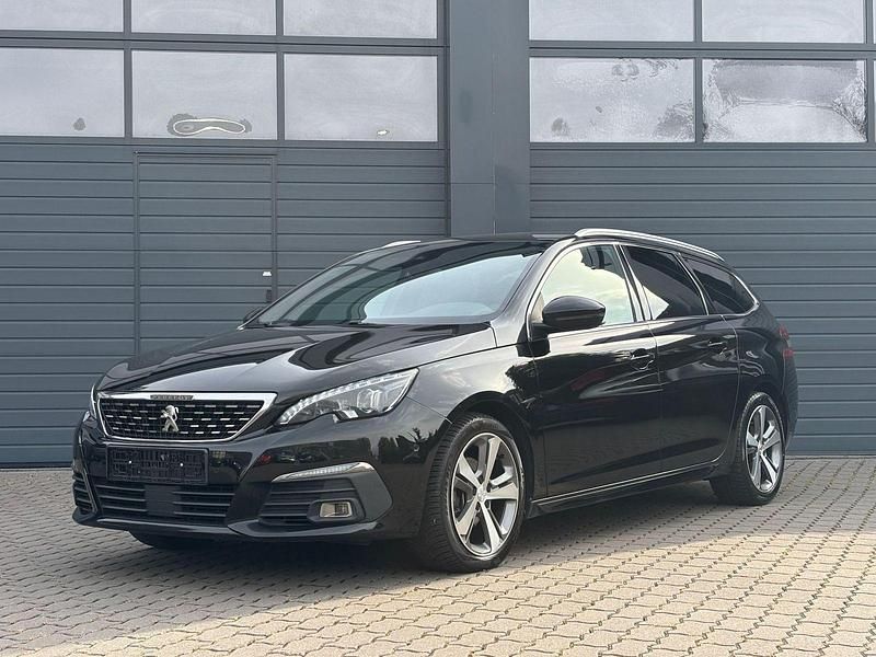 Schwarz Gebraucht 2018 Peugeot 308 GT-line Kombi | 12.950 € (Etwas zu teuer) - Bild 1/4