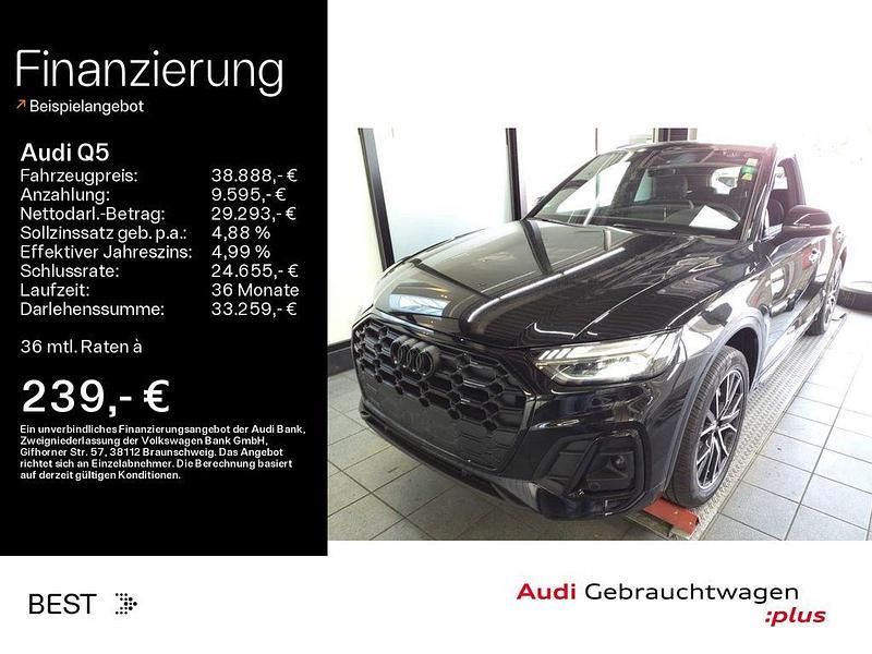 Schwarz Gebraucht 2022 Audi Q5 S-Line SUV | 38.888 € (Guter Preis) - Bild 1/4
