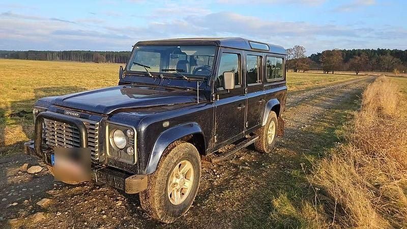 Blau Gebraucht 2003 Land Rover Defender SUV | 17.999 € (Superpreis) - Bild 1/4