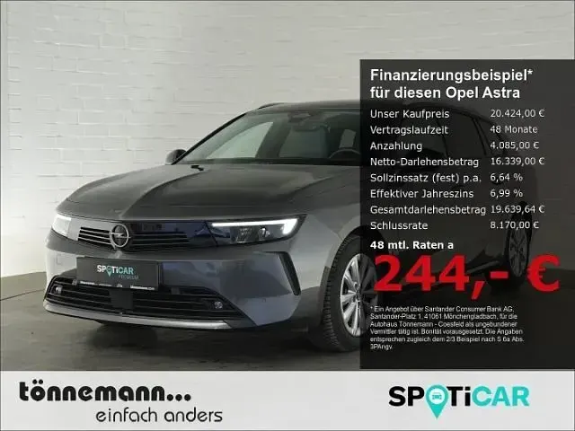 Second-hand Opel Astra Elegance 131 CP (96 kW) 2023 Hatchback