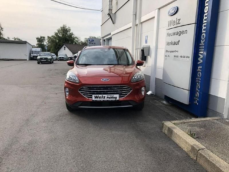 Rot Gebraucht 2021 Ford Kuga Titanium X SUV | 23.900 € (Fairer Preis) - Bild 1/4