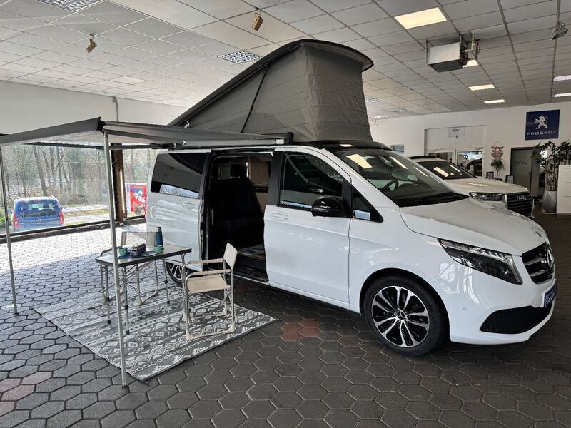 Weiß Gebraucht 2023 Mercedes V250 Marco Polo Van / Kleinbus | 66.890 € (Etwas zu teuer) - Bild 1/4