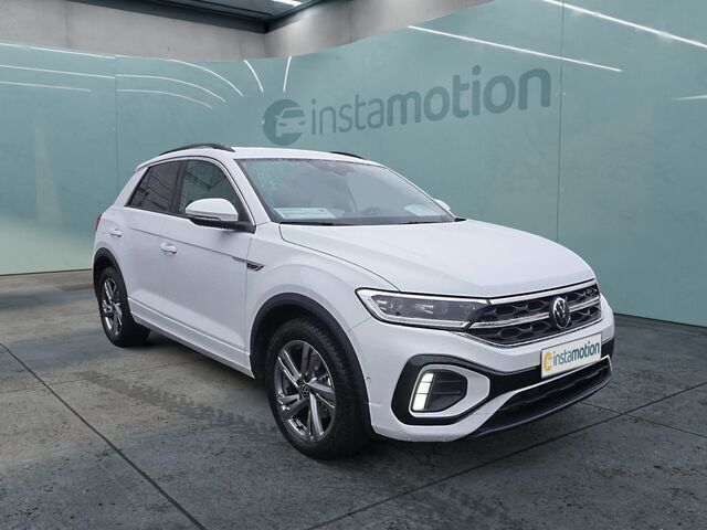 Weiß Gebraucht 2024 VW T-Roc R-line SUV | 33.240 € (Fairer Preis) - Bild 1/2