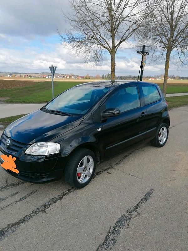 Gebraucht VW Fox 75 PS (55 kW) 2006 Schwarz Kleinwagen