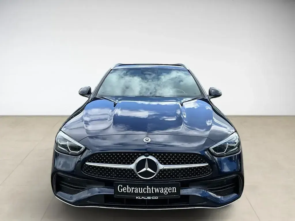 Gebraucht Mercedes C200 AMG 204 PS (150 kW) 2022 Blau Kombi
