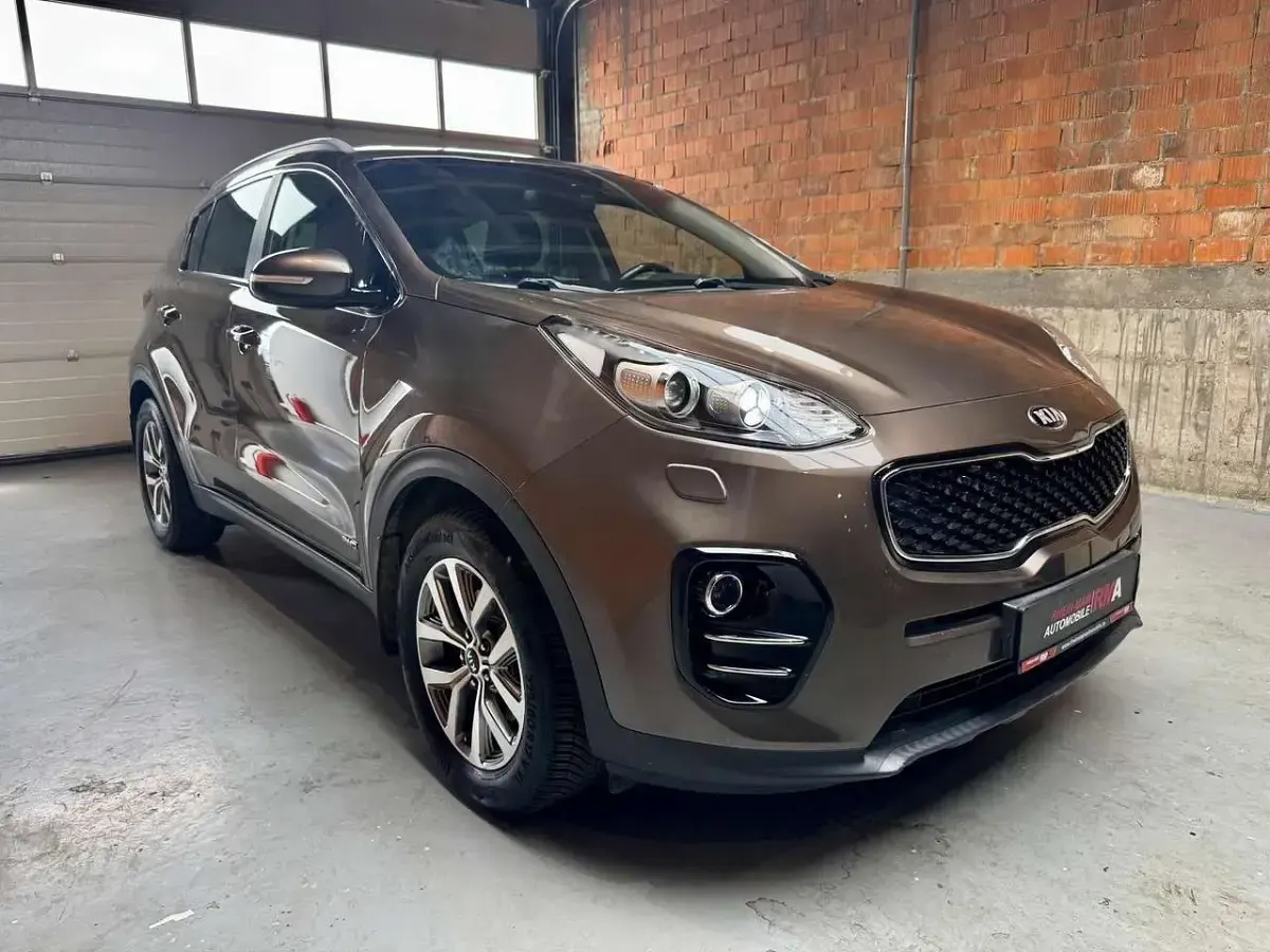 Gebraucht Kia Sportage Platinum Edition 185 PS (136 kW) 2018 (d5u) sand track SUV