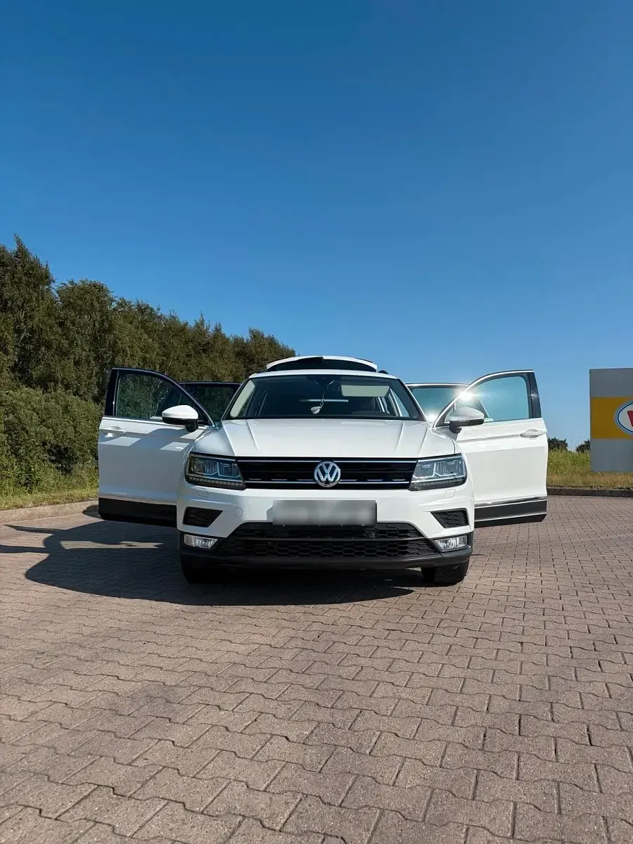 Gebraucht VW Tiguan 125 PS (91 kW) 2017 Weiß SUV
