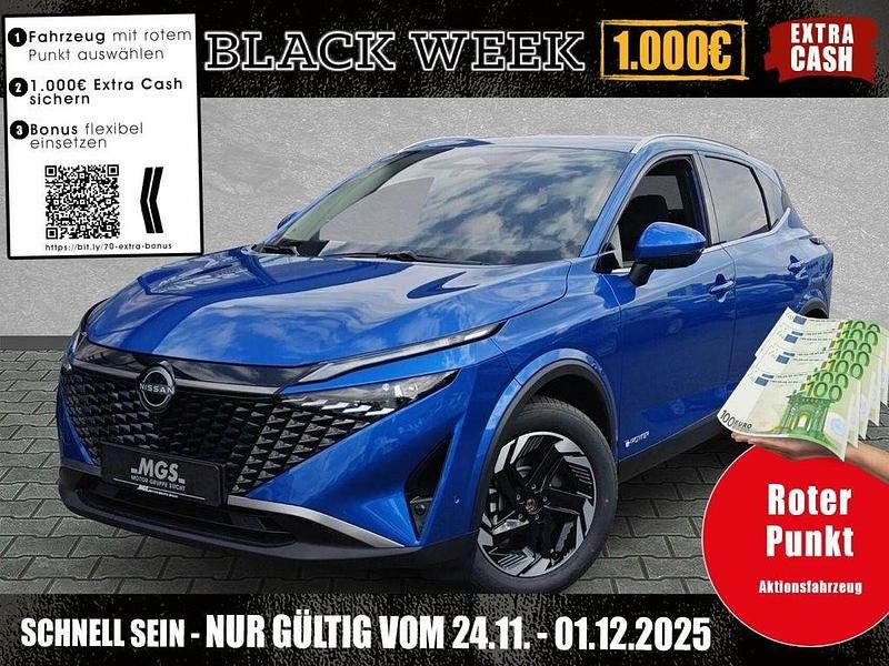 Pearl black Neu 2025 Nissan Qashqai N-Connecta SUV | 34.090 € (Fairer Preis) - Bild 1/4