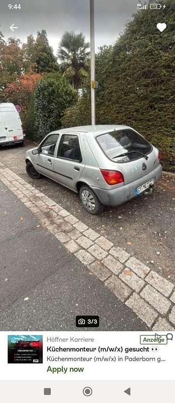 Grau Gebraucht 1998 Ford Fiesta Style Limousine | 999 € (Guter Preis) - Bild 1/2