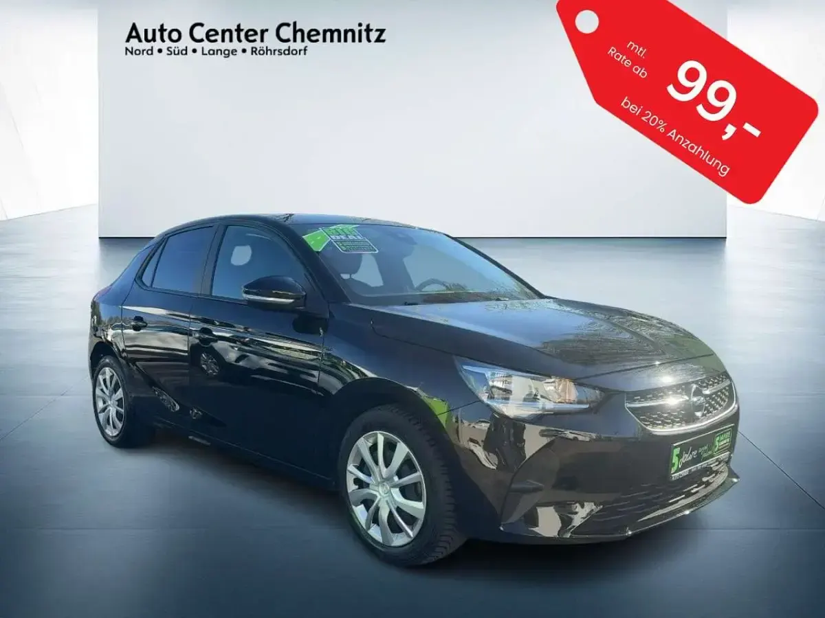 Gebraucht Opel Corsa Edition 75 PS (55 kW) 2023 Diamant schwarz Kleinwagen
