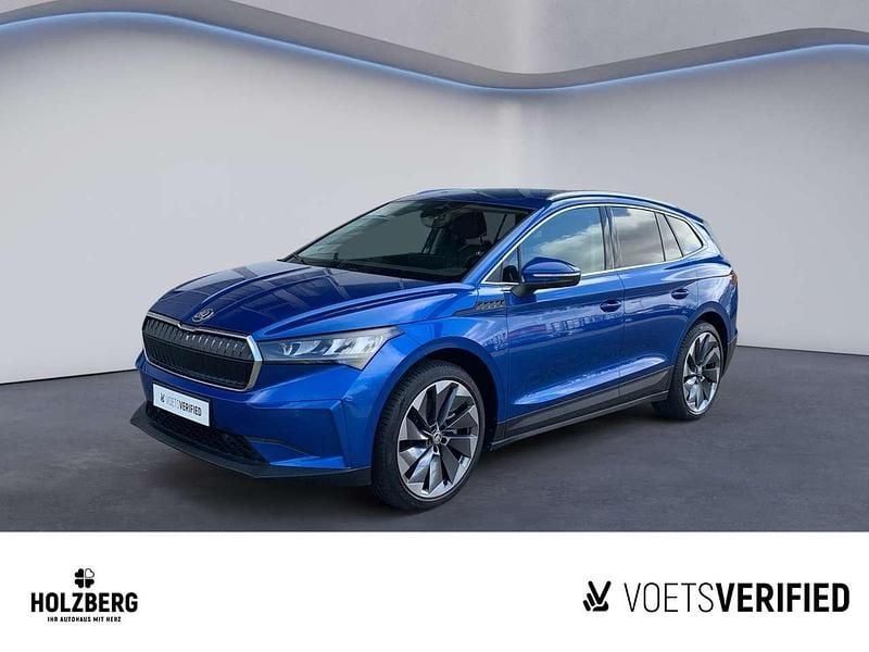 Blau Gebraucht 2021 Skoda Enyaq iV Suite SUV | 29.490 € (Fairer Preis) - Bild 1/4